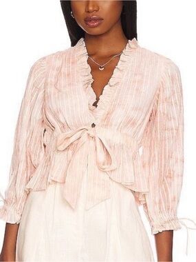 CLEOBELLA Tropical Pink Blouse